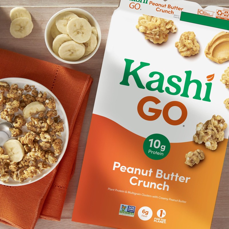 Kashi GO Breakfast Cereal, Fiber Cereal, Family Breakfast, Variety Pack