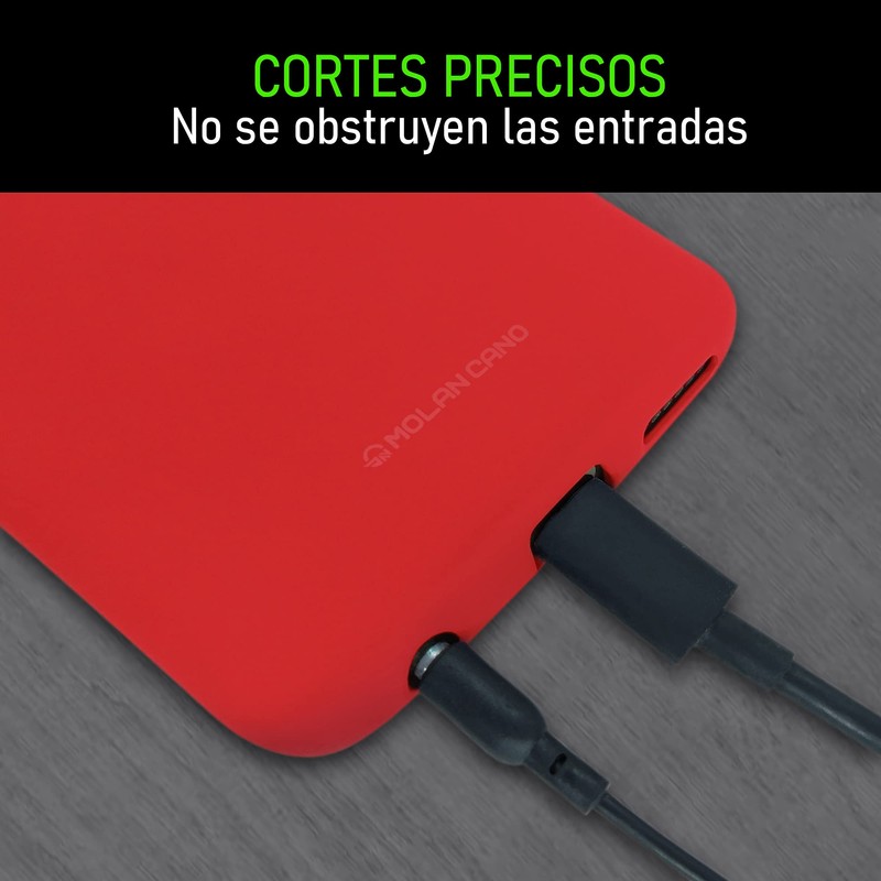 ATTI Funda Molan Cano Soft Jelly Silicon Tacto Suave Delgado