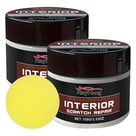 2PCS Dashboard Restorer For Car Interior， Dashboard Scratch Repair Kit，Interior Scratch Repair Wax for Car，Car Interior Scratch Remover Safe for All Vehicles