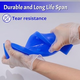 LET'S RESIN - Kit de fabricación de moldes de silicona 30A, silicona azul para hacer moldes de 2 partes, relación de mezcla de goma de silicona líquida 1:1, ideal para moldes de resina, moldes 3D para