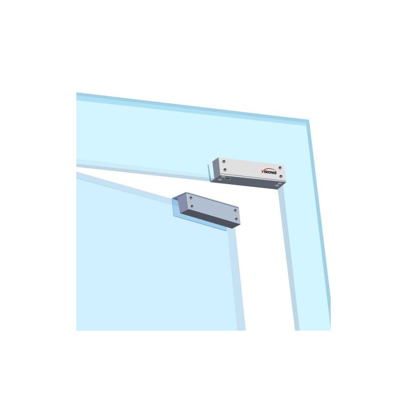 Visionis VIS-DP105GD-FSA-LED Electric Drop Bolt Lock 1700lbs for Full Glass