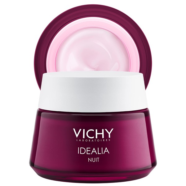 Vichy Idealia Crema de Noche Anti-edad para iluminar la piel 50ml