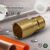 1 Pc. 1'' Pex-A x 1'' Female Sweat Adapter,Brass(1-1F19FSWET)