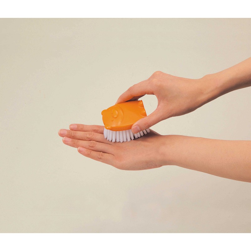 Aiwa Hand Wash Brush, Orange