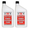 HAPCO - 1 Quart Heavy Duty Power Steering Fluid - HIGH PERFORMANCE - 2 PACK