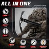FUSIONKEI Pick Axe 8 in 1, Folding Pickaxe Mattock with