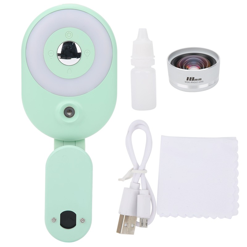 4Gear Dimmable Fill Light with Wide Angle Lens Humidifier for