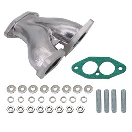 KIPA intake Manifold Replace for VW Type 1 Dual Port Bug Ghia Bus 40IDF 40 IDF Hmpx drla Carburetor, fits for Volkswagen 1600 based engine with dual ports