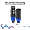 Seefeful XLR Cables 25 FT 2PACK, XLR Male to XLR