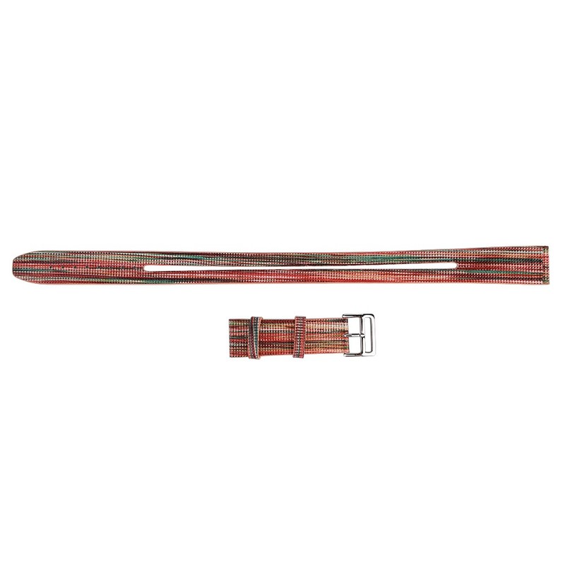 Color Double Circle Leather Watch Strap For Watch Serise1/2/3 42mm