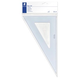 Staedtler Mars 567 36-60 Set Square 36 cm 60/30 Degree - Blue