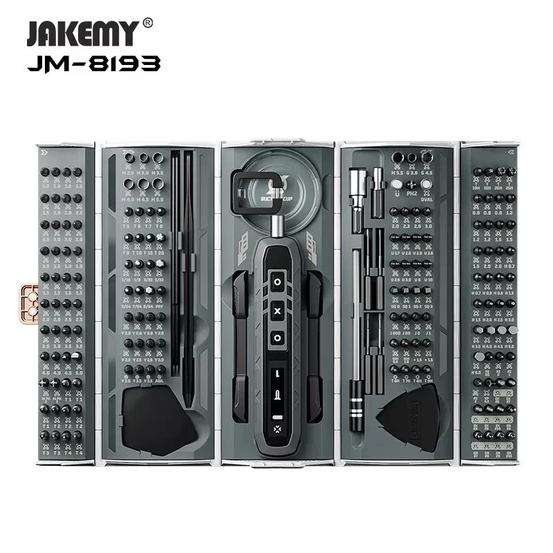 JAKEMY 180 in1 Precision Electric Screwdriver Set Cordless Phone Laptop