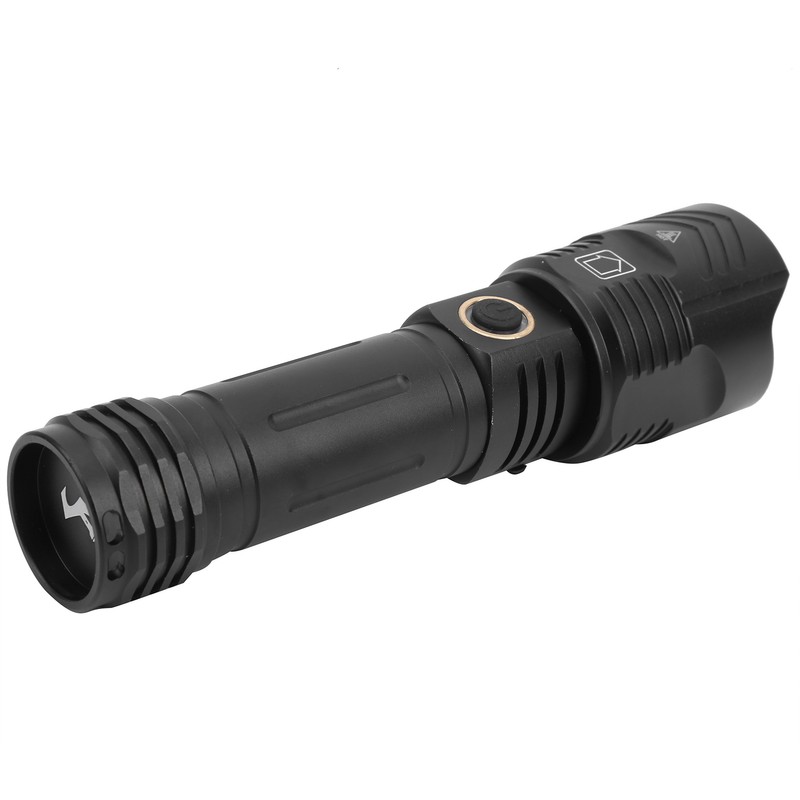 Outdoor Portable Flashlight USB Charging Torch Light Multifunctional Waterproof Flashlight