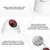 Security Surveillance Camera, Wireless Indoor Outdoor Dome Simulated Surveillance Camera