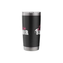 Class of 2026 Graduation Lacrosse Girl Gifts Senior 2026 Stainless Steel Insulated Tumbler