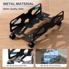 Adjustable Computer Tower Stand, Ventilated PC Tower Stand with 4