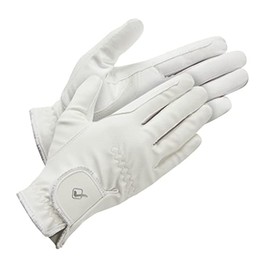 LeMieux Pro Touch Classic Riding Gloves White Children, White
