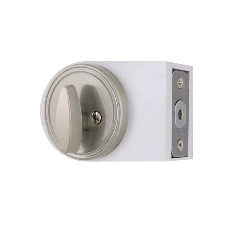Defiant Single Cylinder Satin Nickel Deadbolt US15