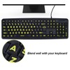Universal English Large Lettering Keyboard Stickers for PC Computer Laptop