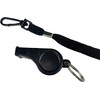 Optimum Plastic Sports Whistles with Lanyard - Coaches and Referees,