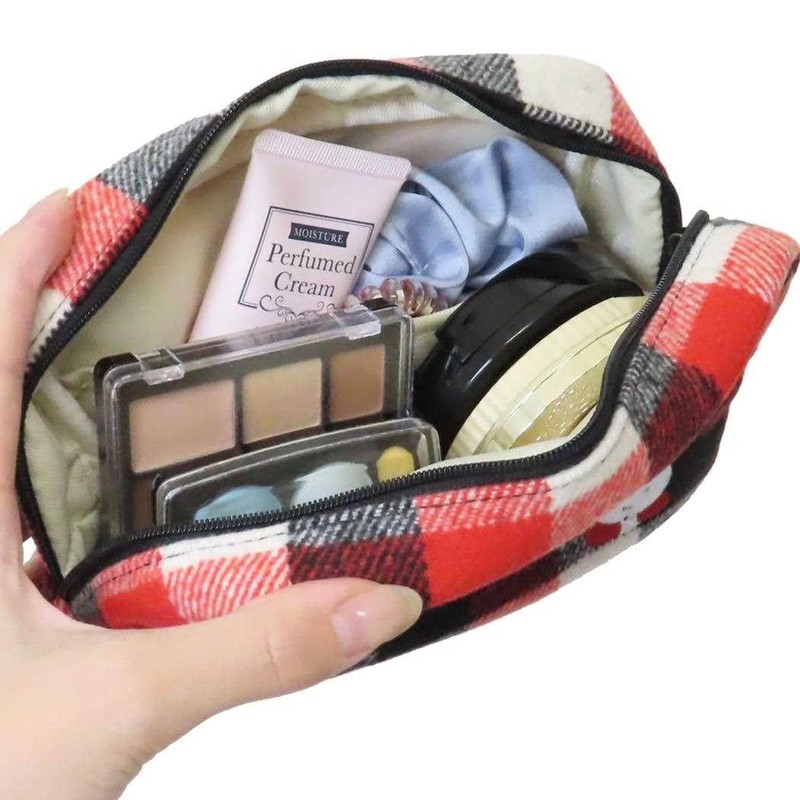 Miffy [Cosmetic Pouch] Square Pouch/Classical Scarlet Dick Bruna