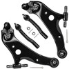 Detroit Axle - 4pc Front End Control Arms Kit for