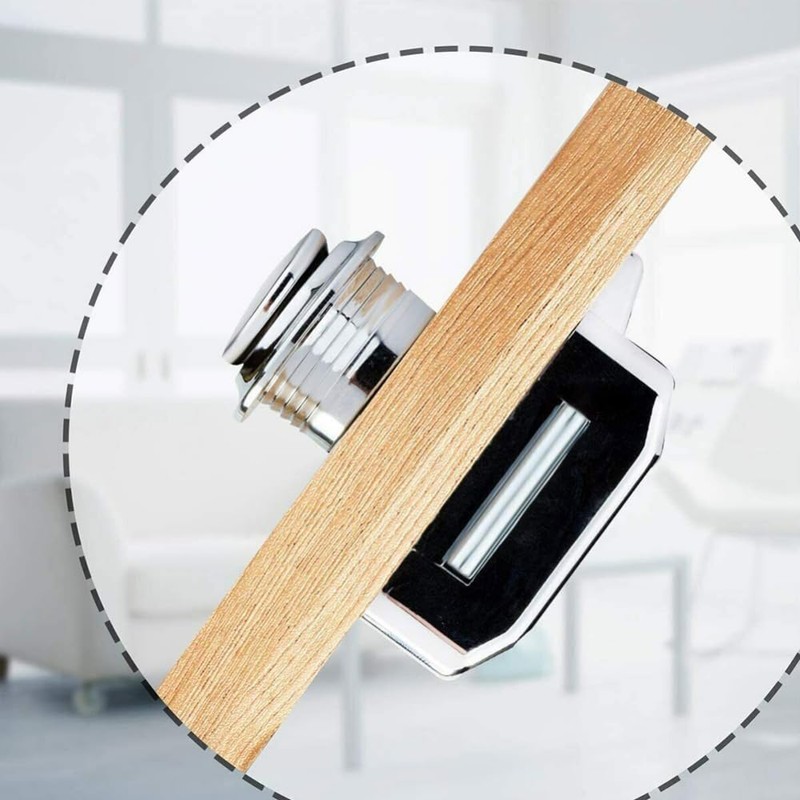 2 Pack Push Button Latches Locks Replacement Keyless Door Lock