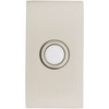 Baldwin 4863 3" x 1-1/2" Illuminated Rectangular Door Bell from