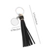 CHXTguyue Tassel Keychain Exquisite Circle Keyring Simply Backpack Hanging Pendant