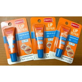 Bálsamo labial refrescante hidratante O'Keeffe's OKEEFFES, 0,35/oz **LOTE DE 3**
