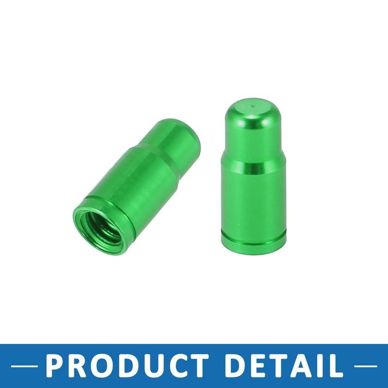 A ABSOPRO Tire Valve Caps French Dust Covers for Bicycle