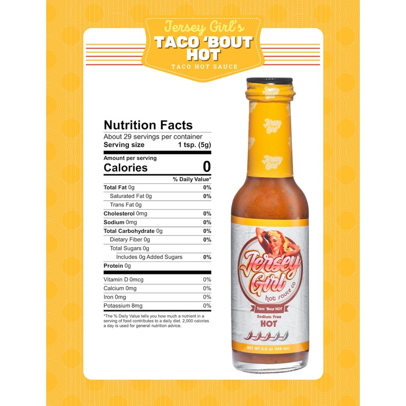 Jersey Girl Hot Sauce Variety Pack (Fiesta)