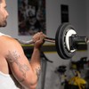Iron Crush Olympic Barbell Clips - Adjustable & Slim Gym