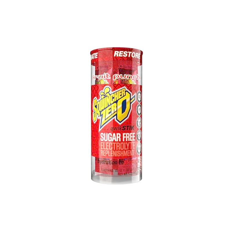 Sqwincher Zero Qwik Stik Sugar Free, 4 Flavor Variety Pack,