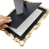 Bitray Picture Frames Luxury Vintage Photo Frame with Glass Front