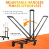 YADUFA Folding Hand Truck Collapsible Crate Set, No Assembly Required