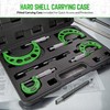 Premium Outside Micrometer Set 0-4" / 0.0001" (0-1"/1-2"/2-3"/3-4") Precision Machinist