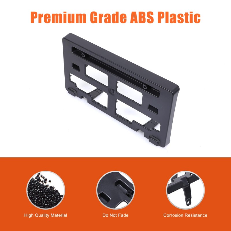 License Plate Frame Bracket for Ford Ranger 2019-2022,No Drill Front