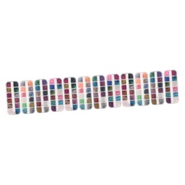 Beavorty Geometric Nail Glitter Flakes for Nail Art Manicure Stickers for Festivals Eye Makeup Craft Projects Compartment