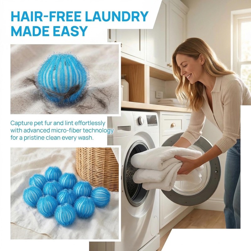 WDCFXY Pet Hair Remover for Laundry, Washing Machine Hair Catcher,