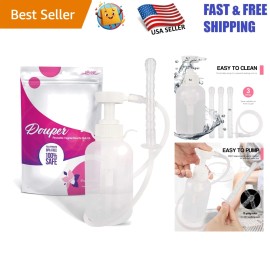 300ml Reusable Vaginal Cleansing System - Safe, Comfort & Hygiene for Women