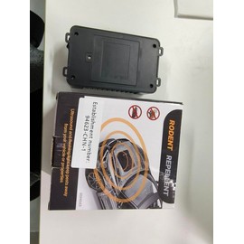 Rodent Repellent for Car Engines, Ultrasonic Mouse Repeller with Strobe Light, 2 PCS Power Supply Rat Deterrent for Car Engines, Under Hood Rodent Repellent Keeps Rats Away from Vehicle, Garage, Attic