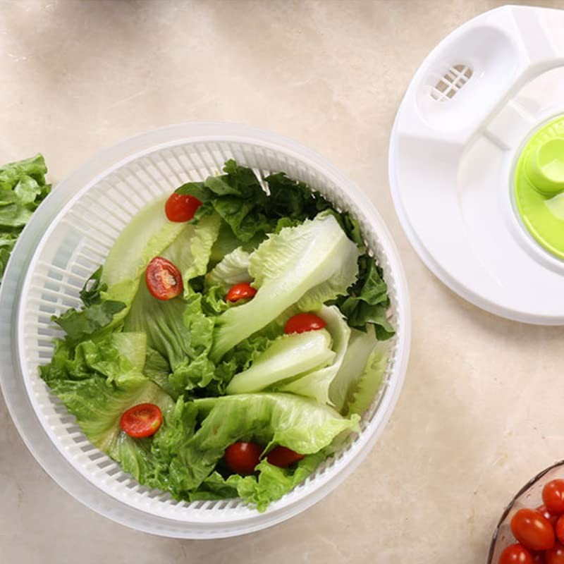 AIMALL Salad Spinner Vegetable Lettuce Washer Dryer Serving Bowl Container