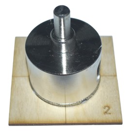 2 inch Diamond Hole Saw 2" Diamond Hole Saw Bit for Porcelain Tile and Ceramic Tile Sink Drain and Granite Counter 2in Tile Hole Saw for Shower Installation 2 inch Glass Hole Saw for Aquariums
