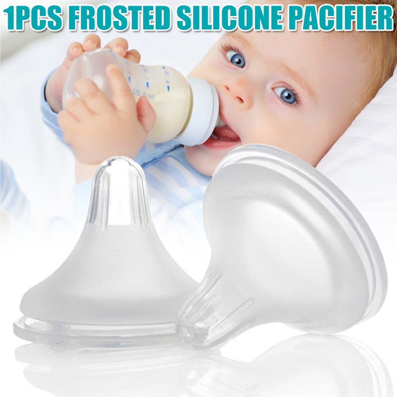 14Pcs Baby Bottle Nipple Silicone Soft Odorless Easy Cleaning Accessory