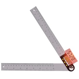 Yanguotool Digital Angle Ruler: 200mm/8-Inch Protractor Finder with Stainless Steel Ruler, Ideal for Woodworking, Construction, Level Measuring
