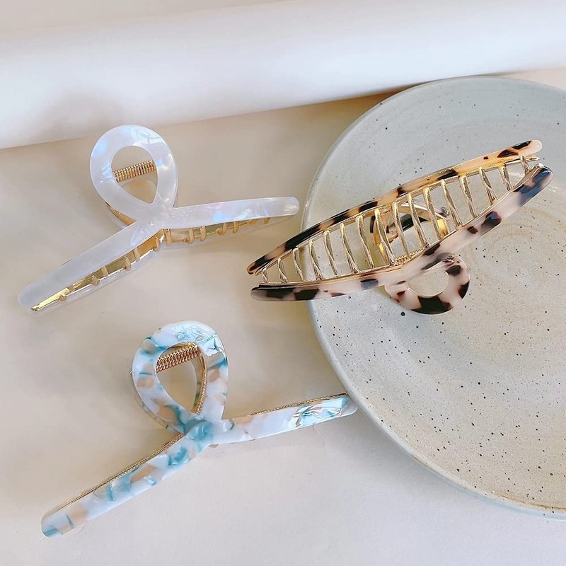 Hair Clip, Large Hair Claw, Hair Clip, Large Firm, Office,