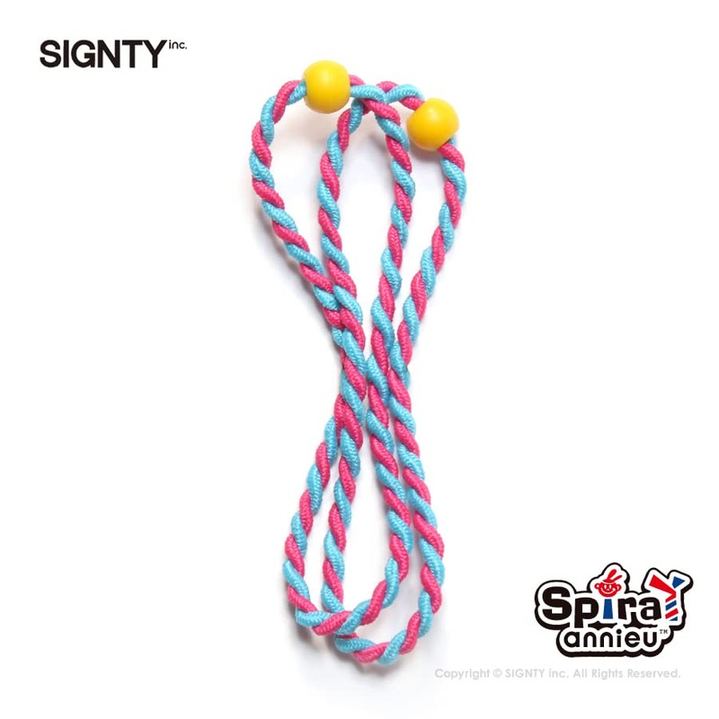 annieu Spiral Hair Elastics, Hair Accessories, Twin Tails, Conceived by