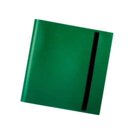 F Fityle Cards Binder Trading Cards Binder Portable Refillable Trading Card Games Card Storage Binder Cards Album for Basketball Cards, Green