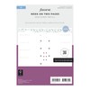 Filofax Calendar Diary Refill, A5 Size, Week-to-View, Garden Minimal Diary